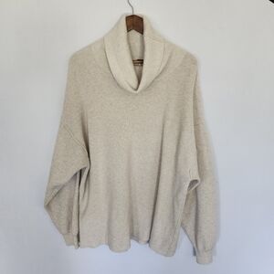 Free People Cowl Neck Sweater Size L